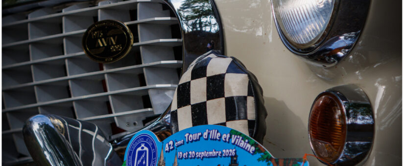 Les photos du tour d’Ille et vilaine sont en ligne. Merci à Didier et son équipe pour ce superbe week-end. ils vous reste à retrouver votre véhicule
